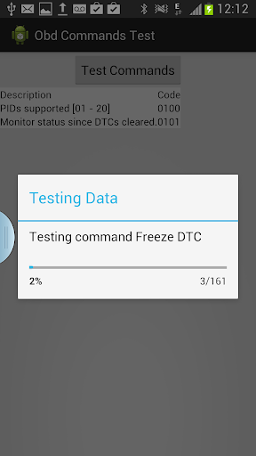 OBD Commands Test