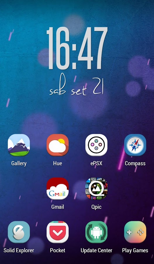 STOCK UI TEMA ICON APEX NOVA - Screenshot