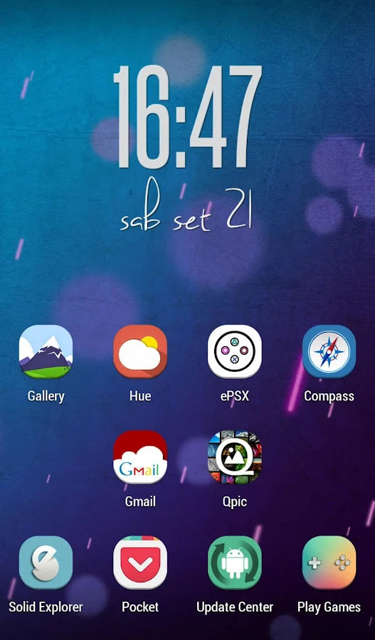 Stock UI Icon Theme Apex Nova - screenshot