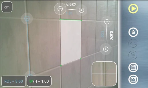 Partometer3D  mesure la caméra - screenshot thumbnail