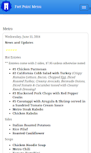 Download Fort Point Menu APK