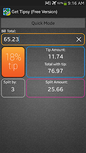 Download Get Tipsy Tip Calculator, Free APK