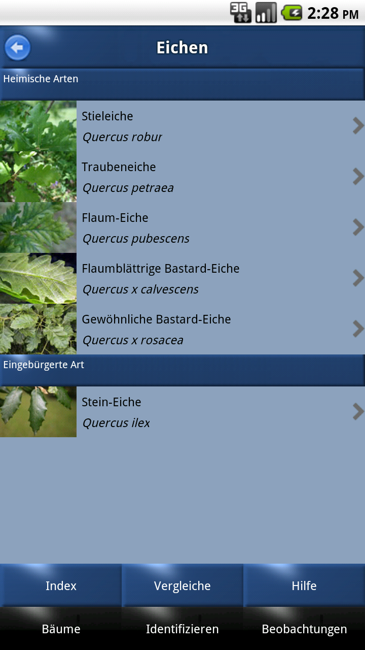 Baum Id Schweiz - Bäume Screen 3