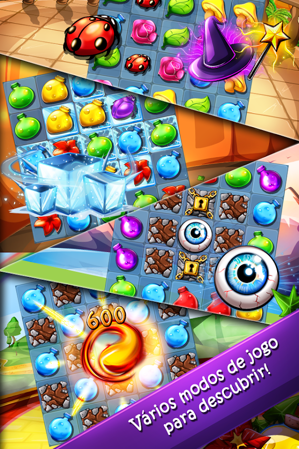   Witchy World: o jogo de puzzle: captura de tela 