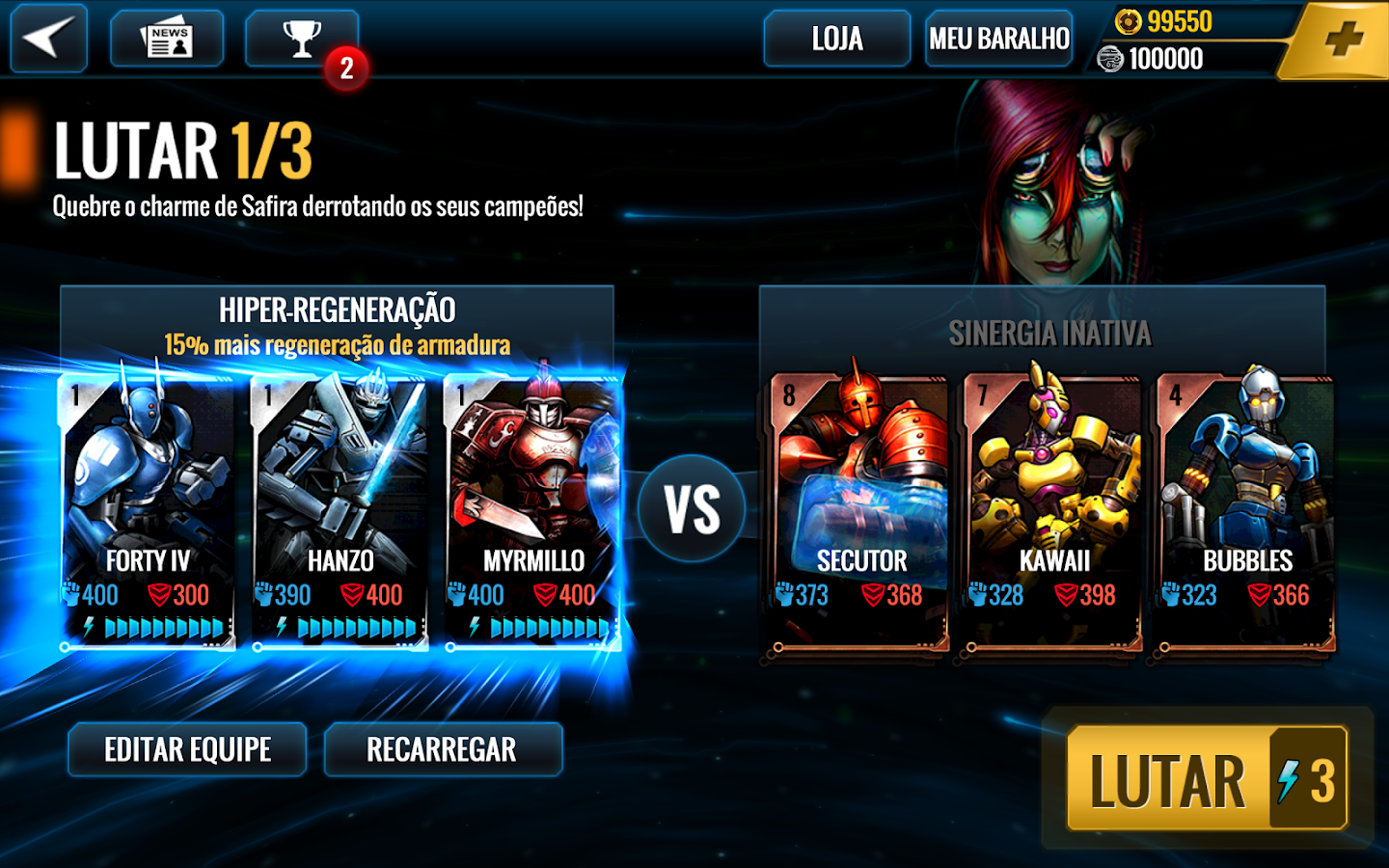 Ultimate Robot Fighting - screenshot