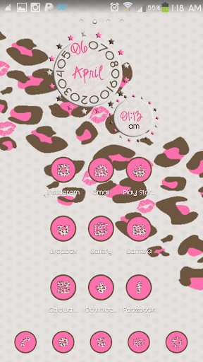 【免費個人化App】Cherry Kiss Go Launcher Theme-APP點子