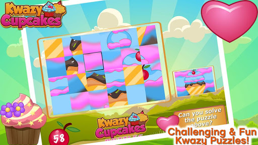 Fun Cupcake Puzzles Game