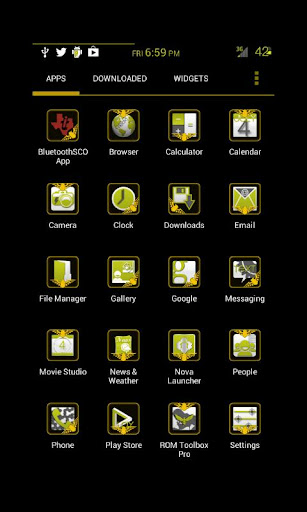 【免費個人化App】Liberty Yellow Apex Theme-APP點子