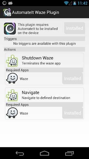 AutomateIt Waze Plugin