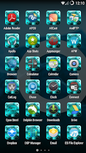 Cyan Steel Multi Theme