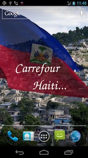3D Haiti Flag Live Wallpaper Screenshots 4