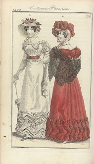 Journal des Dames et des Modes, editie Frankfurt  9 Juin 1822,Costumes Parisiens (24)