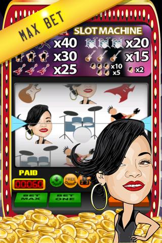 【免費博奕App】Rihanna Edition: Slot Games-APP點子