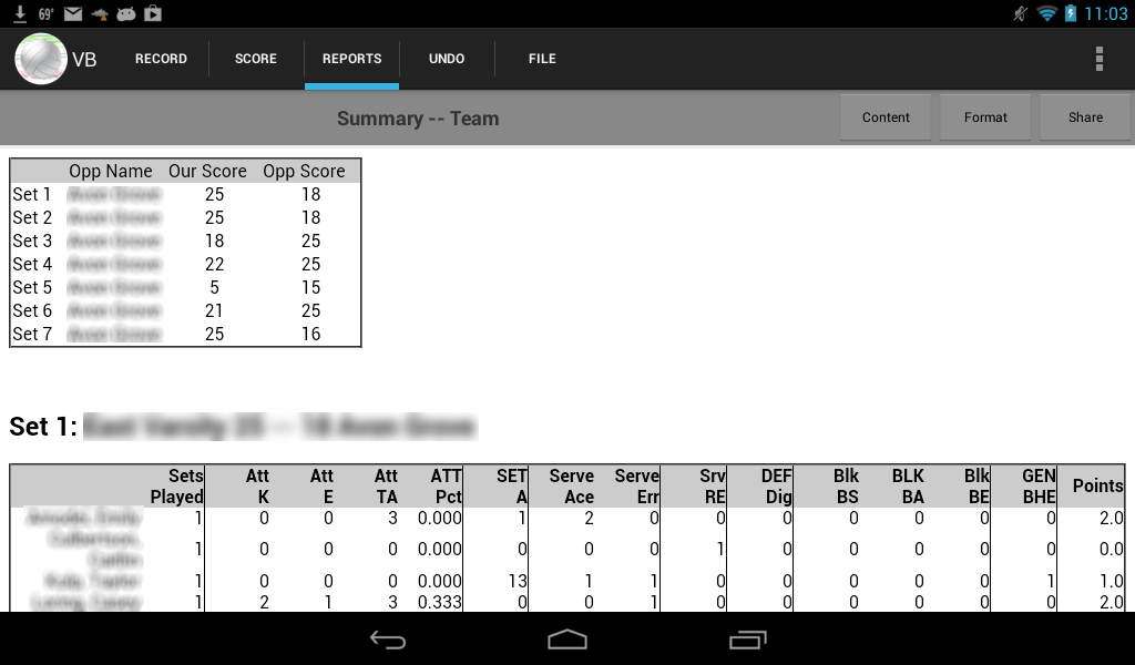 Volleyball Stat! - Android Apps on Google Play