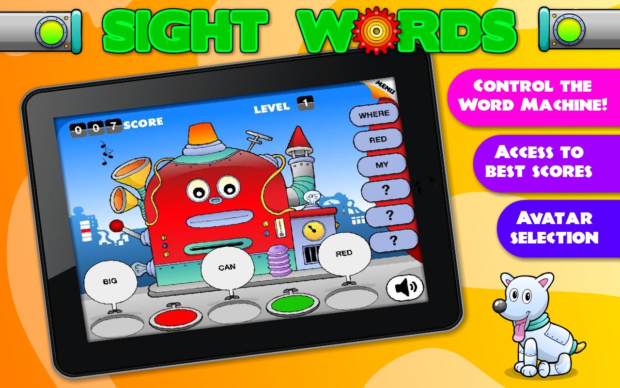 Sight Words Games & Flash card - Android Apps on Google Play