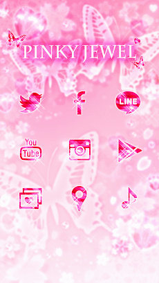 大人かわいいエレガントな壁紙 きらきら桜と春の蝶 Androidアプリ Applion