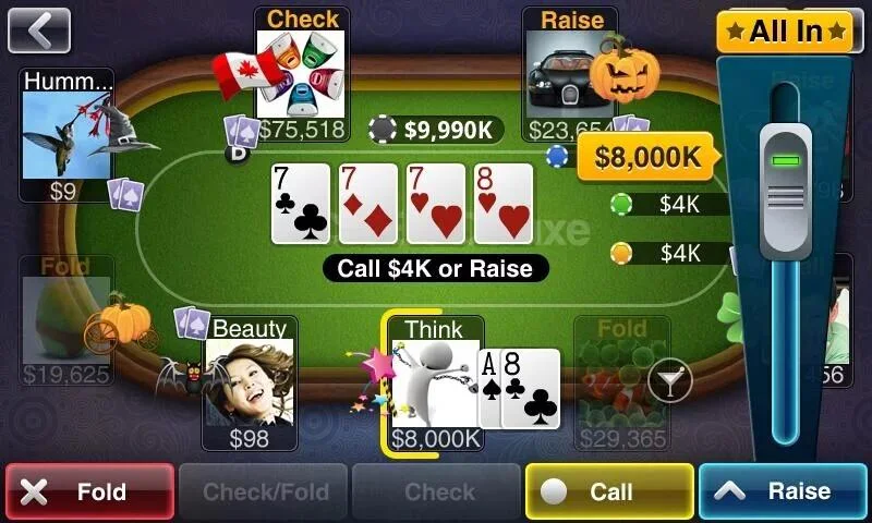 Texas HoldEm Poker Deluxe - screenshot