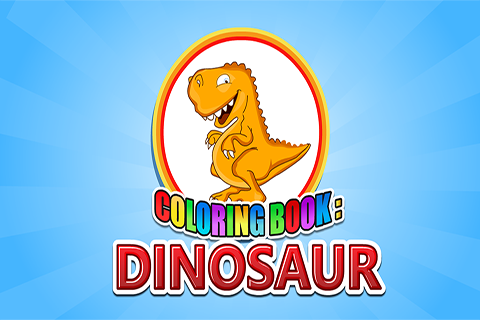 Coloring Book Dinosaur