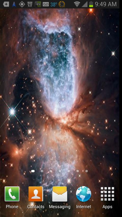 HD Hubble NASA Scenes Live WP Screen 2