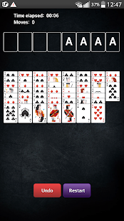 Free Download FreeCell Card Game Black APK
