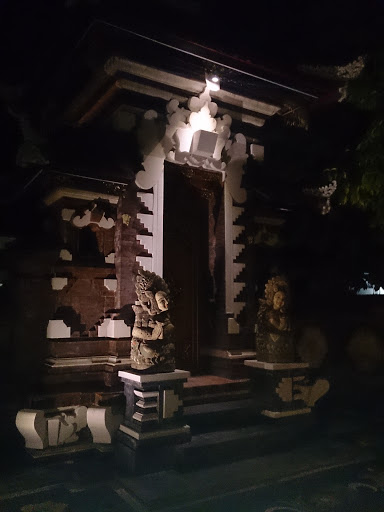 Balinese Gate with Statue