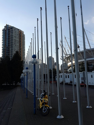 Plaza of Nations Flagpoles