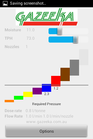 Gazeeka Spray Nozzle App