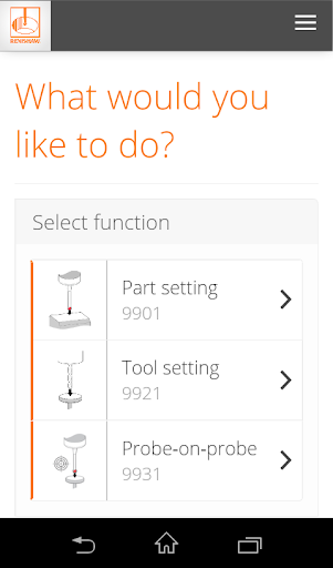 Renishaw GoProbe app