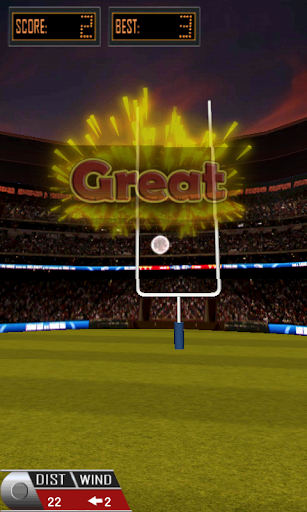 【免費角色扮演App】橄榄球射门 3D Flick Field Goal-APP點子