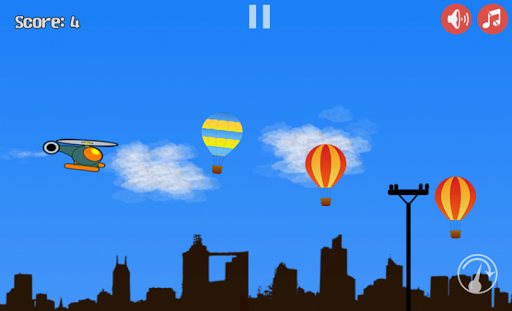 【免費動作App】Helicopter vs. Balloons-APP點子