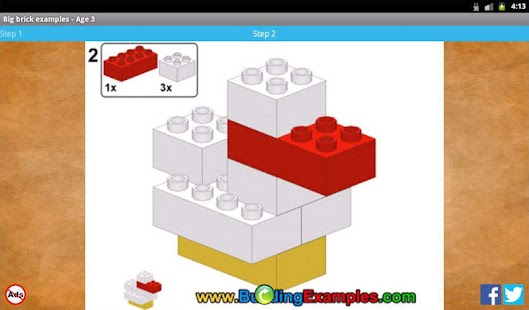 download Big brick examples - Age 3 free