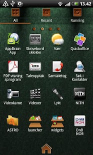 Vintage GO Launcher EX Theme Screenshots 1