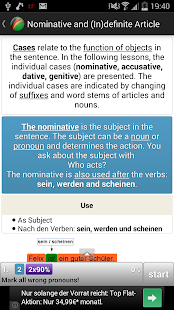 German Grammar Learning Screenshots 1