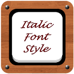 Italic Font Style Apk
