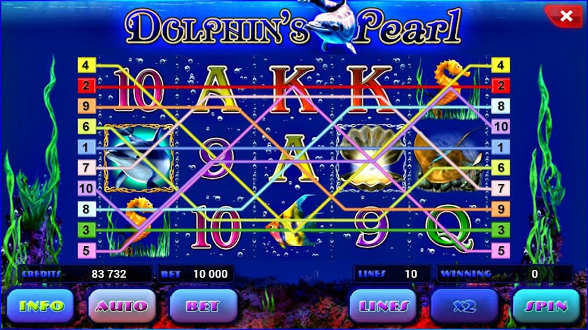 Dolphins Pearl Deluxe slot Screen 3