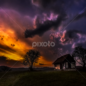 Fire in the sky by Andrei Grososiu - Landscapes Sunsets & Sunrises