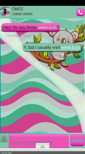 【免費個人化App】CuteKoala/GO SMS THEME-APP點子