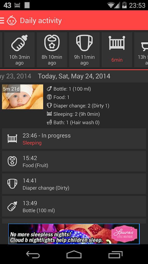 Baby Daybook daily tracker Android Apps on Google Play