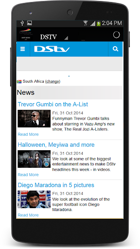DSTV News Live South Africa