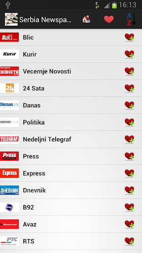 Serbia Newspapers And News