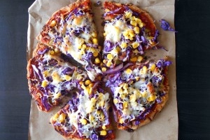 Red Cabbage Pizza