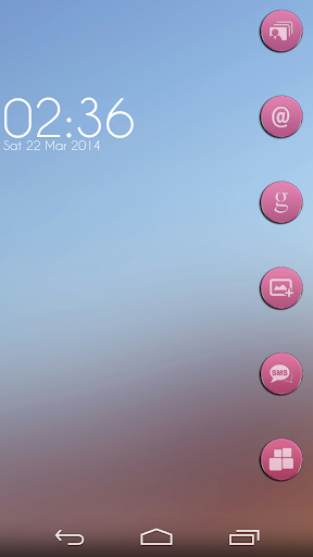 VM9 Pink Glass Icons