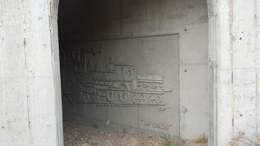 Porter Rockwell Trail Tunnel Artwork
