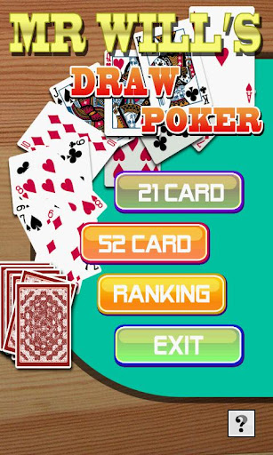 無料纸牌AppのMr.ウィルのドローポーカー|記事Game