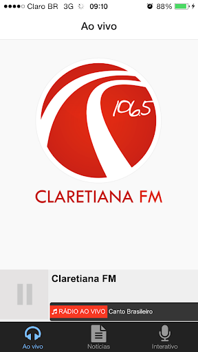 Claretiana FM - Rio Claro