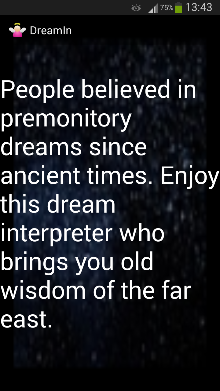 DreamIn Screen 1