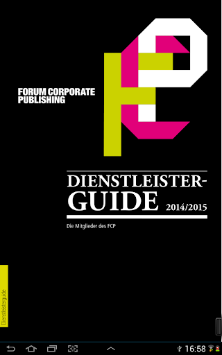 FCP Dienstleisterguide