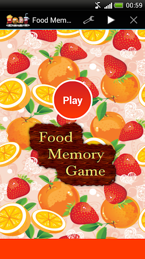Food Memory Game