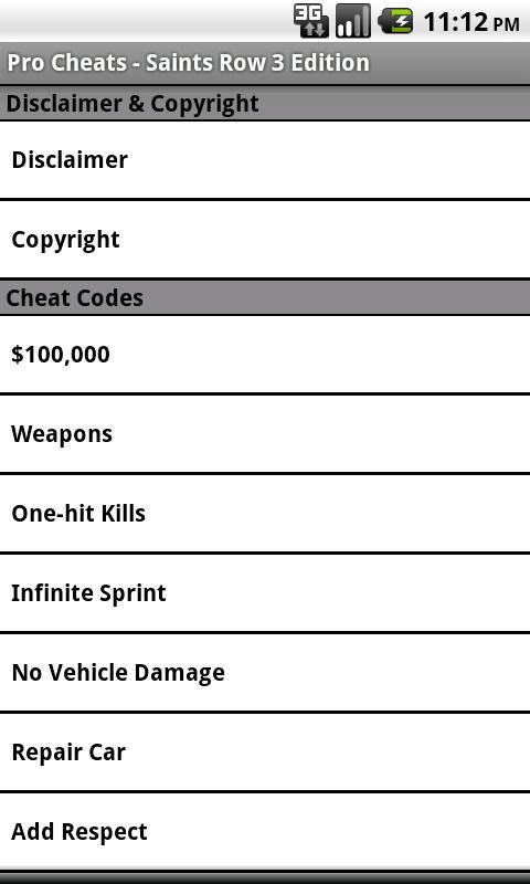 Respect Cheat For Saints Row 2
