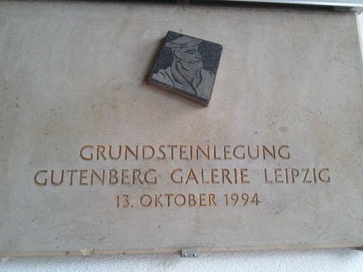 Grundsteinlegung Gutenberg Galerie